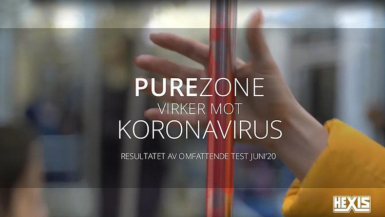 Purezone virker mot koronavirus